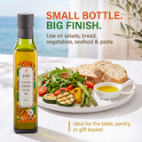 ZOE EVOO 250ml bottle, size detail