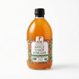 ZOE Organic Apple Cider Vinegar with The Mother, bottle pack shot
