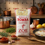 ZOE Diva Select Bomba Rice, bag detail