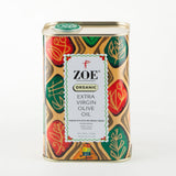 ZOE Organic Extra Virgin Olive Oil 740ml tin, pack shot