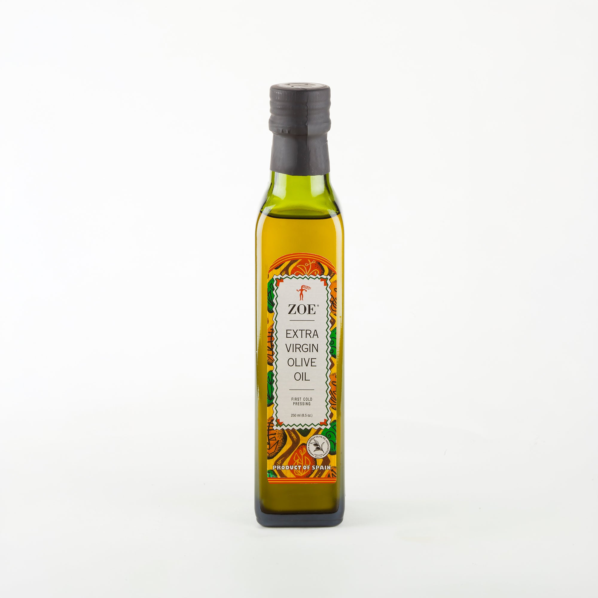 ZOE Spanish EVOO 250ml bottle, pack shot
