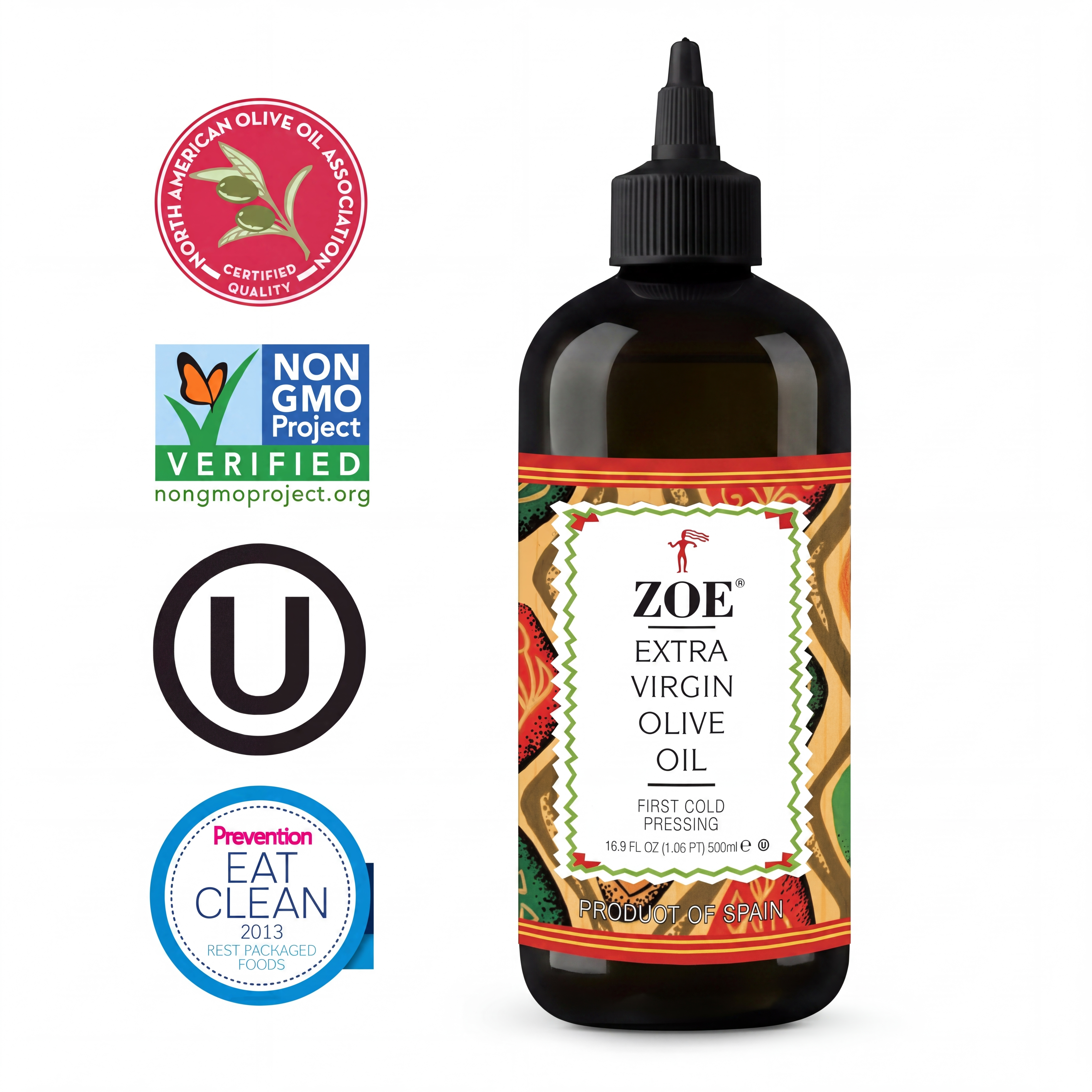 ZOE Squeeze Bottle certifications