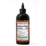 ZOE Spanish EVOO Squeeze Bottle, back label with nutrition information